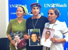 Mütter der entführten Jugendlichen in Genf (Foto: Israeli Mission to the UN)