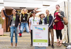 Jugendliche aus beiden Ländern beim Deutsch-Israelischen Jugendkongress 2015 in Berlin. (Foto: ConAct/Ruthe Zuntz)