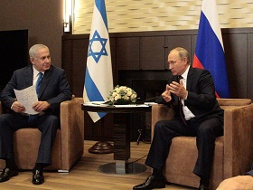 Premierminister Netanyahu und der russische Präsident Putin in Sotchi (Foto: Alexey Gromov)