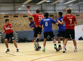 Die A-Jugend des SC Magdeburg gegen die U18 Israels (Foto: Franzi Gora)