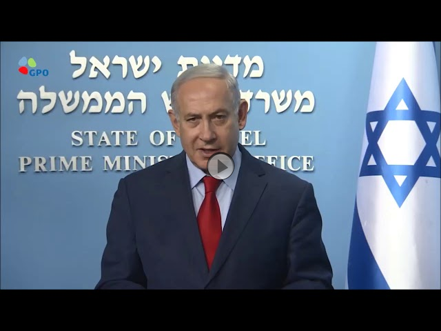 Premierminister Netanyahu zum Gipfel von Singapur